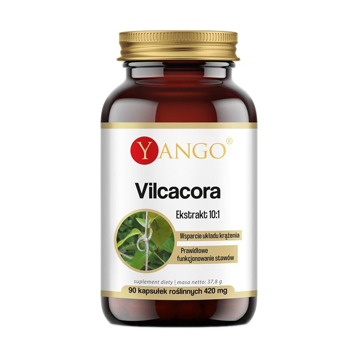 Котячий кіготь Yango Vilcacora, 90 капсул